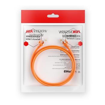 HIK VISION CAT6, U/UTP, 24AWG, CU (DS-1NP6UEC0(O-STD) GREY 1M)