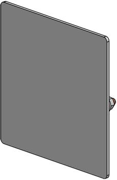 ERGONOMIC SOLUTIONS Blanking plate for box (PDATA013-02)