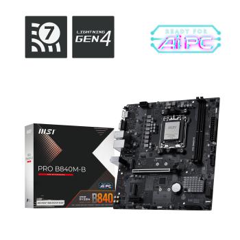 MSI Pro B840M-B Motherboard Amd  (911-7E76-002)