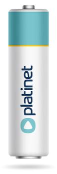 PLATINET Battery Type Aa (4 Pack), (PMBLR064B)