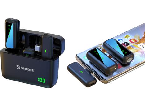 SANDBERG Streamer USB-C Wireless Mic x2 (126-55)