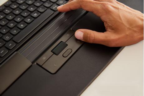 Contour Design Contour SliderMouse Pro - sentral pekeenhet - med smal håndleddsstøtte og vegansk skinn - USB (CDSMPRO20110)