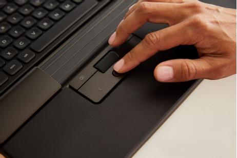 Contour Design Contour SliderMouse Pro - sentral pekeenhet - med smal håndleddsstøtte og vegansk skinn - USB (CDSMPRO20110)