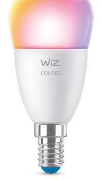 WiZ Full Color P45 E14 Smart Kronepære - RGB/16 millioner farver + dæmpbart hvidt LED-lys (929003499722)