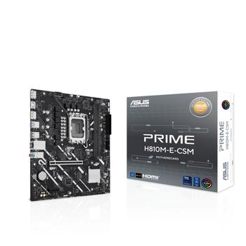 ASUS PRIME H810M-E-CSM Micro-ATX motherboard PCIe 4.0 2xM.2 DDR5 1xHDMI 2xDisplayPort (90MB1N20-M0EAYC)