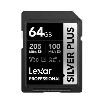 LEXAR Professional Silver Plus 64  (LSDSIPL064G-BNNNG)