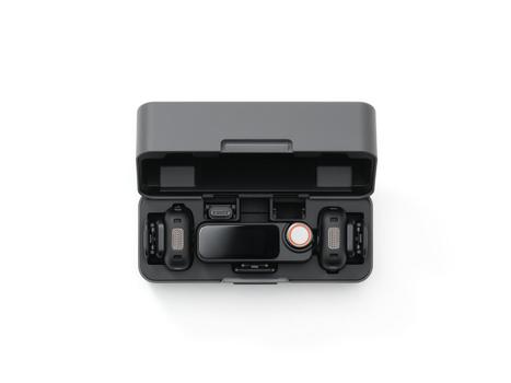 DJI Mic 3 (2 TX + 1 RX + Charging Case) Avancerad mini trådlös mikrofon, lätt och intuitiv (CP.RN.00000480.01)