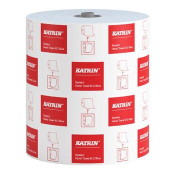KATRIN Tørkerull KATRIN System M 2L 180m blå (98514*6)