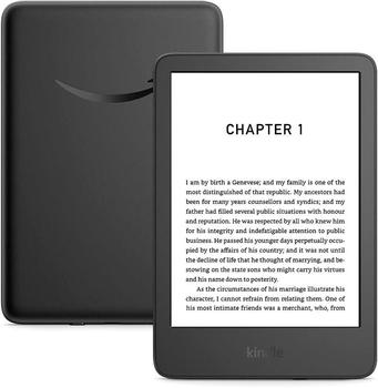 AMAZON Kindle (2024) 6" 16GB (sort) Lesebrett,  16GB, 6" skjerm, 300 ppi, Wifi, uten annonser (B0CP32JG8B)