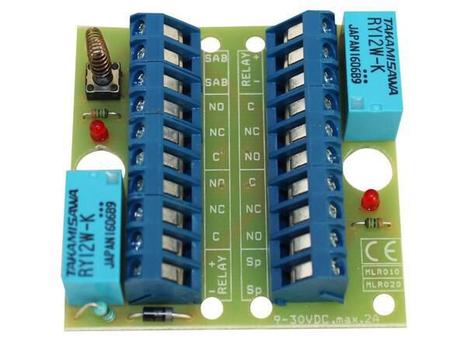 ALARMTECH Relékort - 2 stk releér (RC 020)