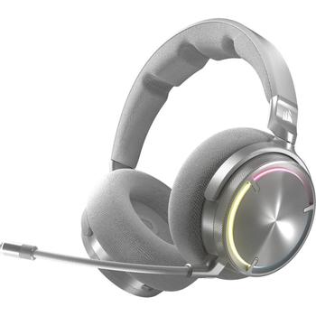 CORSAIR Virtuoso Max Wireless gamingheadset (silver) 2.4 GHz, BT, ANC, 50mm Graphene Drivers, PC och konsol (CA-9011373-WW)