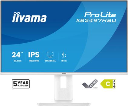 IIYAMA 24" FHD Business IPS (XB2497HSU-W1)