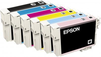 EPSON STYLUS PHOTO P50 A4Fotoskriver,  6 separate patroner, 1.5pl, CD/DVD print (C11CA45303)