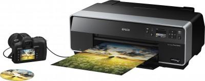 EPSON Stylus Photo R3000, 9 Fargers A3 blekkskriver,  WiFi, 5670x1440 dpi (C11CA86301)