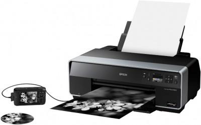 EPSON Stylus Photo R3000, 9 Fargers A3 blekkskriver,  WiFi, 5670x1440 dpi (C11CA86301)