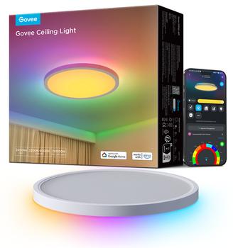 GOVEE Rund Smart Ceiling Light 30cm 2400lm, 2200K-6500K,  20000 timmar (H80A1C01)