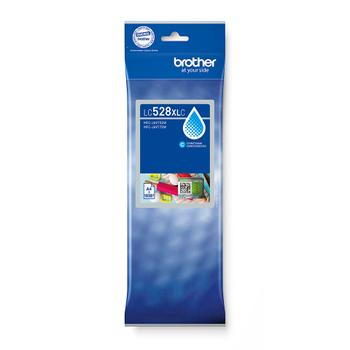 BROTHER Cyan Ink Cartridge - 10000 Pages (LC528XLC)