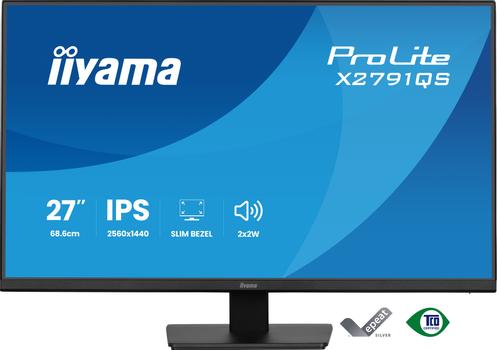 IIYAMA 27" QHD IPS (X2791QS-B1)