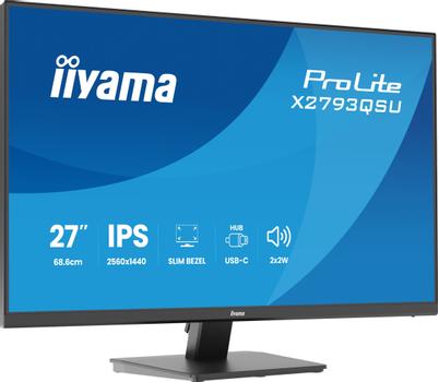 IIYAMA 27" QHD IPS (X2793QSU-B1)