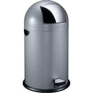 EKO Pedalspand,  EKO Kick-can, grå, stål, 33 l, inderspand i metal, ilddæmpende *Denne vare tages ikke retur* (176856)