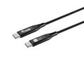 EQUIP Kabel USB-C4.0->C Slim PD 240W    St/St  1.20m schwarz