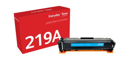 XEROX EVERYDAY CYAN TONER REPLACES HP 219A (W2191A) STANDARD CAPACITY SUPL (006R05151)