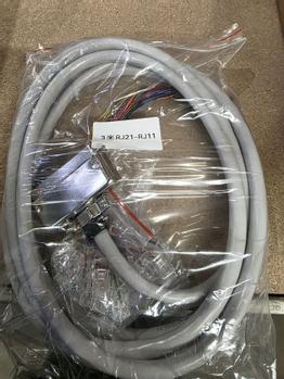 YEASTAR Kabel RJ21 Buchse, offene Kabelenden,  3m, Telco-Kabel (RJ 21 Cable_3M)