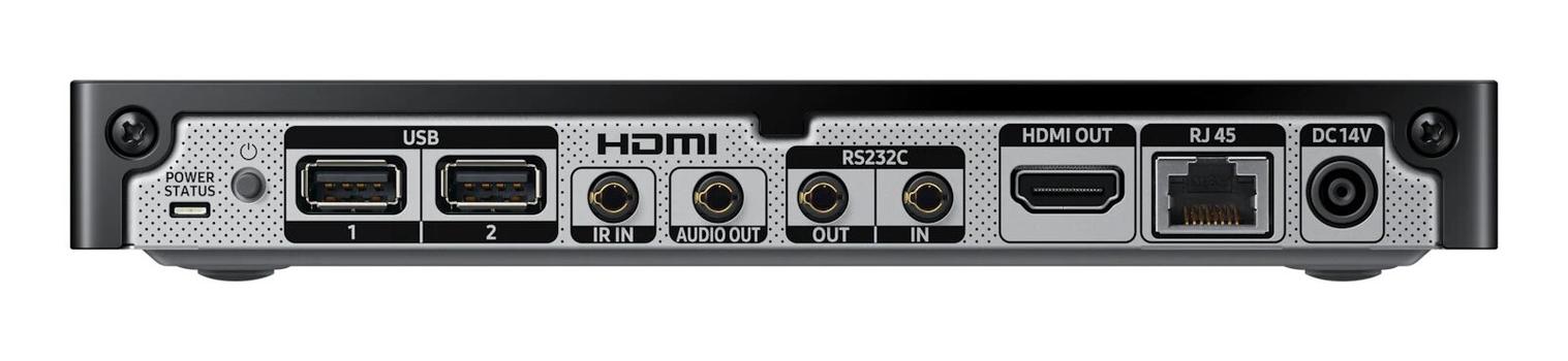 SAMSUNG SBB-SSFV Set Back Box Tizen 7.0 Ethernet Wifi Dualband USB 2.0 HDMI 2.0 RS-232 Audio out USB 2.0x2 Unlocked version (SBB-SS08FV2XEN)