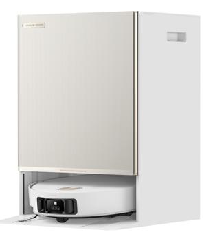 Dreame matrix 10 Ultra robotstøvsuger (hvit) 30000 Pa, 100C mopp, 8cm høydeklarering,  automatisk moppebytte (RLX95CE WHITE)