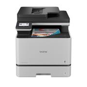BROTHER MFC-L8730CDW Flatbed/ADF color A4 duplex laser printer/copier/scanner/fax/PC-fax 33K6 31ppm 2400x600 dpi 512 MB 250 sheet paper tray opt.PCL6/BR-Script3 USB host USB 2.0 Hi-Speed LAN/WLAN