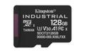 KINGSTON 128GB MICROSDXC INDUSTRIAL C10 A1 PSLC CARD SPACK W/O ADAPTER CARD
