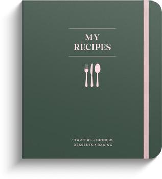 BURDE Notatbok BURDE My recipes 224S 216x190mm (318516)