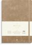 BURDE Notatbok BURDE Deluxe A5 Smooth Beige