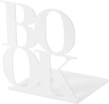 BURDE Bokstøtte BURDE BOOK hvit (2) (318520)