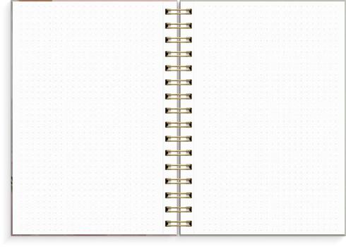 BURDE Spiralbok BURDE A5 Still Life dots (318526)