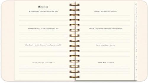 BURDE Life Planner Pastel Flowers 26/27 (318615)