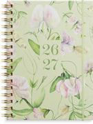GRIEG Kalender GRIEG A6 26/27 blomst grønn