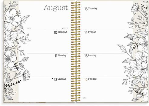 GRIEG Life Planner Bloom GRIEG A5 26/27 (318614)