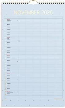 GRIEG Familiekalender GRIEG Color 26/27 (318625)