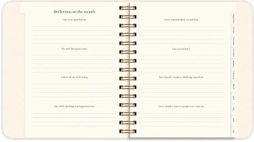 BURDE Life Planner Pastel Flowers 26/27 (318615)