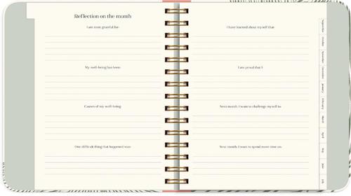 BURDE Life Planner Decor Green Flow 26/27 (318616)