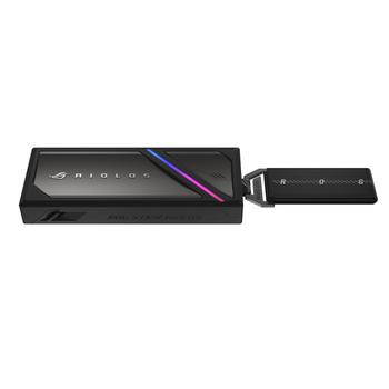 ASUS ROG Strix Aiolos (ESD-S1W) M.2 PCIe NVMe SSD Enclosure USB 3.2 GEN 2x2 20Gbps Type-C (90DD02U0-MA9000)