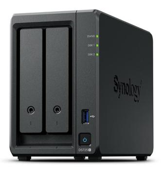 SYNOLOGY DS725+ 2-Bay Diskstation AMD Ryzen Embedded R1600 4GB DDR4 ECC SODIMM (DS725+)