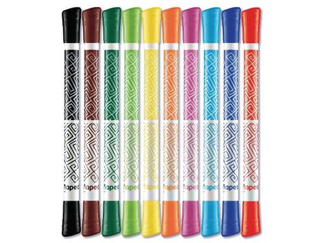 MAPED Tusj Maped Duo tip (10) (849010)