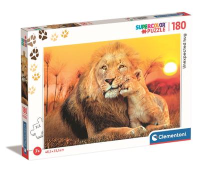 CLEMENTONI 180 pcs Puzzles Kids Unexpected Hug (29785)