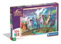 CLEMENTONI Unicorn Academy 104pcs