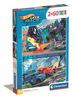 CLEMENTONI Hotwheels 2X60pcs (24816)
