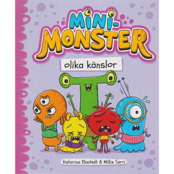 TRIUMF FÖRLAG Minimonster - Olika känslor  (9789189839267)