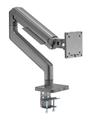 KENSON Heavy Duty Monitorarm för skärm 17-49" (grå) Gassfjäder-monitorarm för 17–49'', ergonomisk justering, upp till 20 kg, VESA 75/100