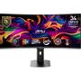 MSI 34" curved gamingskjerm MPG 341CQR X36 3440x1440 QD-OLED, 360hz, 0.03ms, 15m:1, HDR500, 2xHDMI/DP/USB-C